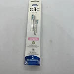 Oral-b Clic Sensitive Clean Replacement Brush Heads 2 Count Refill Extra Soft. Fixed Price $13.75.