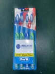 Oral-b Indicator Toothbrushes Soft 4 Pack Original Rare Htf. Fixed Price $28.00.