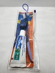 Dr. Fresh Travel Kit - Toothbrush, Toothpaste, Cover, Zip Carry New. Fixed Price $5.50.