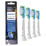 4-PACK C3 Premium Plaque Defence Replacement Brush Heads White HX9044/17. Fixed Price $20.00.