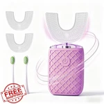 Yeklike Sonic Electric Shaped Toothbrush Adult Pink - Rechargeable 3 Heads. Fixed Price $44.99.