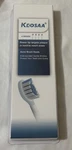 Replacement Heads For Smile Bright Platinum Sonic Electric Toothbrush 2PK. Fixed Price $18.00.