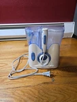 H2OFLOSS HF-8 Countertop Water Flosser Oral Irrigator With Tips Tested Working. Fixed Price $15.09.