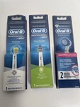 Oral-b Professional Deep Sweep Brush Head Replacement Braun Triple Action Set 3. Fixed Price $29.95.