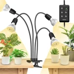 Led Grow Lights For Indoor Plants, Lifetime Free Bulb 4 Head 1 Pack. Fixed Price $55.50.