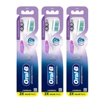Oral-b Advanced Whitening Clean Toothbrush, Soft Bristle Color Varies (lot 3). Fixed Price $24.99.