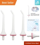 3-PACK Water Tips For Mospro, Nicwell, Zerhunt Oral Irrigators Jet Nose White. Fixed Price $21.84.