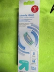 Clearly Clean Sonic Replacement Brush Heads - 5CT Up &. Fixed Price $10.28.