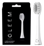 Gleem Toothbrush Replacement Heads Refill, White, 2 Count. Fixed Price $17.88.