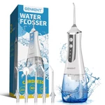 Genkent Water Flosser For Teeth, Cordless Dental 3 Modes 5 Tips Recharge. Fixed Price $45.73.
