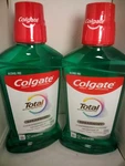 Colgate Total 24 Hour Antibacterial Mouthwash, Spearmint, 16.9 Oz Exp 07/2027. Fixed Price $10.85.