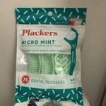 Plackers - Mint Dental Flossers Pick Sticks New (75 Count). Fixed Price $14.95.