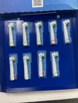 Oral-b- Precision Clean Replacement Brush Heads- 9 Count Open Box. Fixed Price $30.00.