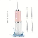 Electric Cordless Water Flosser Dental Oral Irrigator Travel Teeth Cleaner Pick. Fixed Price $18.99.