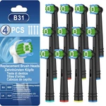 Replacement Toothbrush Heads Compatible With Oral 12 Count (pack Of 1), Green. Fixed Price $17.96.