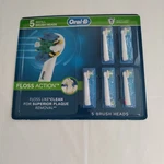 Oral-b Flossaction Toothbrush Refill Heads, 5 Count New. Fixed Price $24.00.