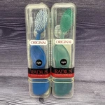(2) Original Radius Toothbrush W/ Travel Case & Wall Clip Right Hand - Sealed. Fixed Price $29.99.