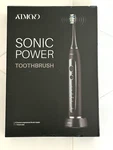Atmoko Sonic Electric Toothbrush 40000 Vpm 5 Modes 6 Heads Travel Case. Fixed Price $29.99.
