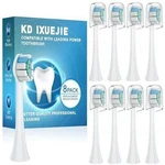 3 Pack / 8 Replacement Toothbrush Heads Compatible W- Soni Care White. Fixed Price $19.98.