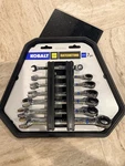 Kobalt 7 Piece Ratcheting PRO90METRIC Wrench Set #0338362 Life Time Guarantee. Fixed Price $40.00.