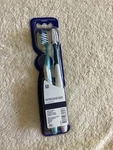 Oral-b Crossaction Manual Toothbrush 2 Count Blue Powertip Bristles. Fixed Price $8.99.