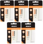 Reach Dentotape Waxed Ribbon Dental Floss, 100-YARD Dispensers (pack Of 5). Fixed Price $36.09.