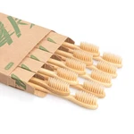 Bamboo 10 Pcs Wooden Toothbrushes Organic Natural Eco Friendly. Fixed Price $12.81.