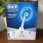 Oral-b Healthy Clean + Prowhite Precision 4000 Rechargeable Electric Toothbrush. Fixed Price $50.00.