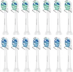 Replacement Toothbrush Heads, 14-PACK For Philips Sonicare Click-on, Plaque Remo. Fixed Price $16.99.