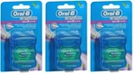 Oral B Floss Tape Satin Mint 27YD X 3 Packs. Fixed Price $21.69.