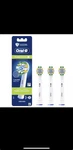 New! Oral-b Floss Action Electric Toothbrush Replacement Heads 3 Count. Fixed Price $110.00.