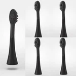 5-PACK Burst Pro Sonic Electric Toothbrush Head Replacement , Black. Fixed Price $12.95.