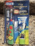 Disney Pixar Oral-b Toothbrush Toy Story Buzz Lightyear Toothpaste New Vtg 2002. Fixed Price $17.80.