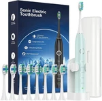 10 Pack Wholesale Lots Sonic Toothbrush 8 Heads Electric Set. Fixed Price $65.00.