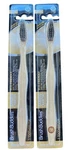 2-PACK Lot Buddies Bamboo Toothbrush Ultra Soft Charcoal Infused Bristles. Fixed Price $6.98.