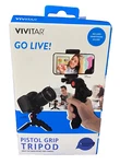 Vivitar Pistol Grip Tripod For Smart Phones Cameras Go Live-brand New. Fixed Price $11.17.