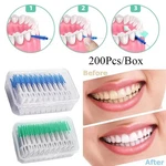 200 Interdental Sticks Floss Teeth Toothpick Oral Care Clean Brush. Fixed Price $8.99.