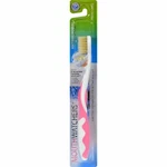 Mouth Watchers Antibacterial Youth Toothbrush, Pink (2-PACK). Fixed Price $11.98.