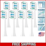 Toothbrush Heads, 8 Pack Electric Replacement For Philips Sonic. Fixed Price $14.64.