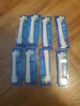 New/sealed Oral-b Floss Action Replacement Brush Heads 8 Pieces White/blue. Fixed Price $23.44.