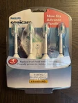 New Philips Sonicare Toothbrush Heads Pack Fit Advance HX7004 Standard. Fixed Price $34.99.