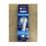 Oral-b Precision Clean Replacement Brush Heads 4-PACK White X-shaped Bristles. Fixed Price $17.00.