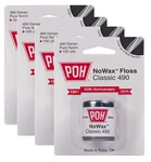Poh Dental Floss Unwaxed, 100 Yard- 4 Pack. Fixed Price $18.49.