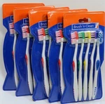 'n Clean Standard Toothbrushes - Multicolor Pack Lot Of 25. Fixed Price $15.75.