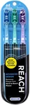 Reach Advanced Design Full Head Medium Toothbrush 3-PACK. Fixed Price $15.99.