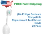 20X Oralpro Replacement Toothbrush Heads Compatible With Series HX7001. Fixed Price $49.99.