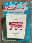 Rare Vintage Colgate Percision Mint Waxed Dental Floss 45 Yards -nos- Movie Prop. Fixed Price $24.00.