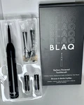 Blaq Battery Powered Toothbrush Handle + 2 Heads Batteries Nib $50. Fixed Price $32.40.