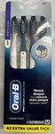 Oral-b Advance Pro-clean Crossaction Soft Toothbrush 4 X Value Pack Nib. Fixed Price $14.99.