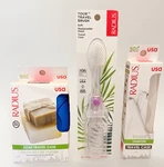 Travel Toothbrush Soft Head Soap And Tampon Case New 3PC Radius Usa Set Trip. Fixed Price $14.88.
